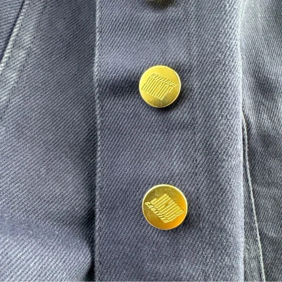 SOLD Jean Paul Gaultier Junior Gaultier Vintage 1988 Corset Lace-Up Denim Skirt - Picture 3 of 13